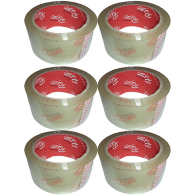 چسب کارتن رابو کد 0040 بسته 6 عددی