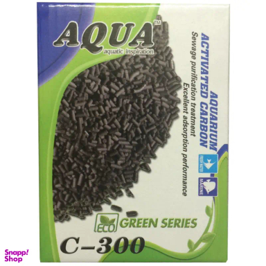 زغال اکتیو آکواریوم آکوا كد 020 وزن 300 گرم