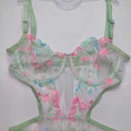 بادی زنانه نوشه پوش کد 90007 رنگ سفید