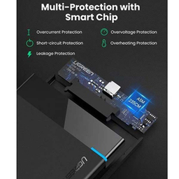 باکس هارد 2.5 اینچ Type-C 3.1 gen2 یوگرین US221