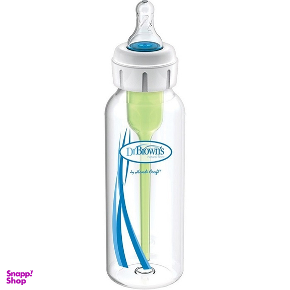 شیشه شیر شکاف کام دکتر براونز کد sb417 گنجایش 250 میلی لیتر