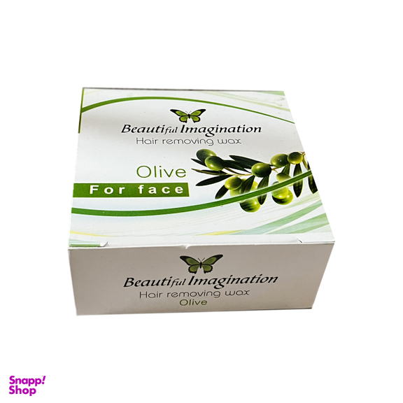 وکس بیوتیفول ایمجینیشن مدل سکه ای زیتون وزن 400 گرم