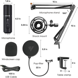 میکروفن کندانسر مائونو مدل AU-PM422
