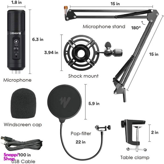 میکروفن کندانسر مائونو مدل AU-PM422