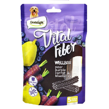 تشویقی سگ دنتالایت مدل  ستاره ای VITA FIBER SORTE  وزن 85 گرم