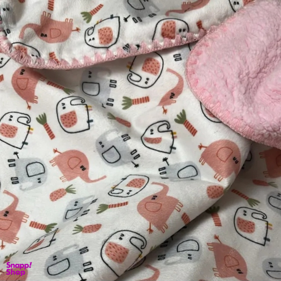 پتو نوزاد مادرکر مدل دو فیل زمستانی کد 10401