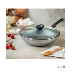 تابه تکنو مدل wok سایز 24