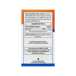 سافت ژل ویتامین ای 400 واحدی او پی دی فارما بسته 60 عددی