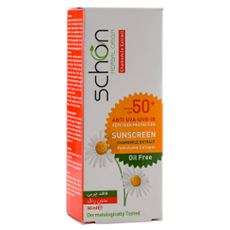 کرم ضد آفتاب شون با +SPF50 بدون رنگ حجم 50 میلی‌ لیتر