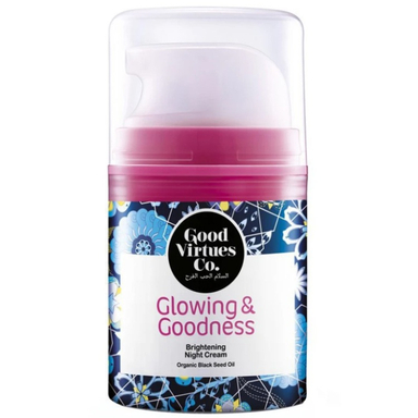 کرم روشن کننده و بازسازنده گود ورچو مدل Brightening Night Cream حجم 45 میلی لیتر