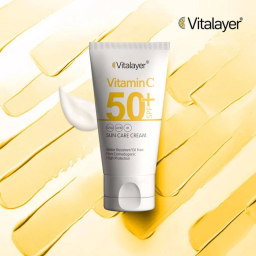کرم ضد آفتاب ویتالیر با SPF50 مدل Vitamin C حجم 40 میلی‌‌ لیتر