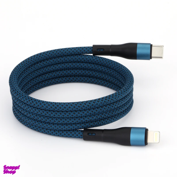 کابل تبدیل Type-C به Lightning فوربری مدل Magnetic KS-CL01-20W طول 1 متر