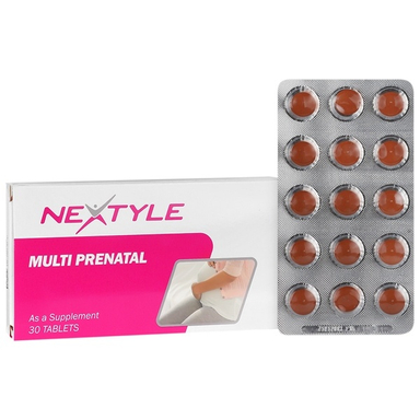 قرص مولتی پریناتال نکستایل بسته 30 عددی