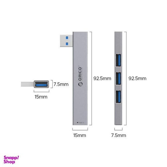 USB هاب 4 پورت اوریکو مدل YSZ1-U3