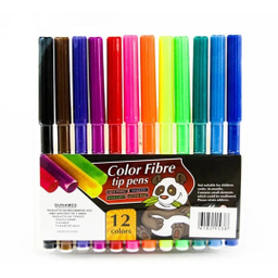 ماژیک رنگ آمیزی 12 رنگ مدل Tip Pens