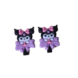 گیره مو مدل کرومی بسته ۲ عددی