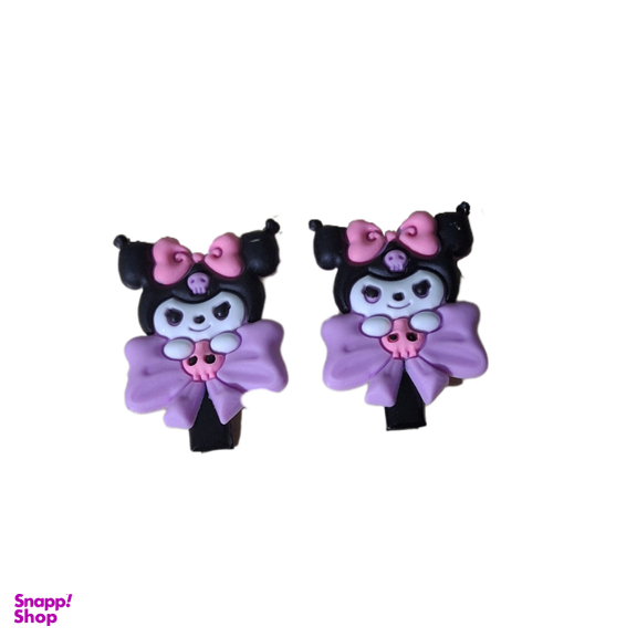 گیره مو مدل کرومی بسته ۲ عددی