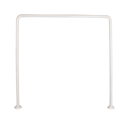 میله پرده حمام پیسو مدل U-AL سایز 90x90 سانتی متر