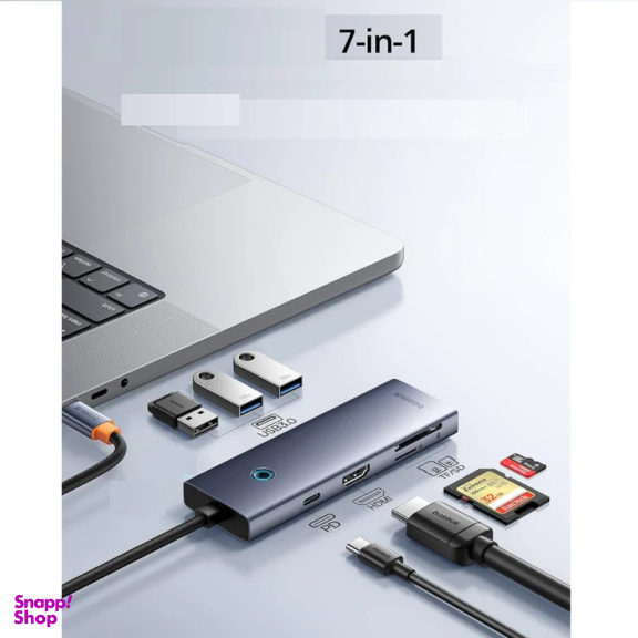 هاب 7 پورت Type-C بیسوس مدل BS-OH159