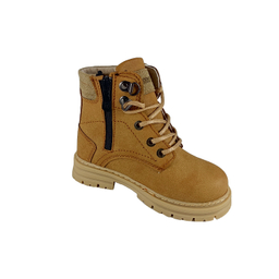 بوت پسرانه طرح Caterpillar کد CT22 رنگ نسکافه ای