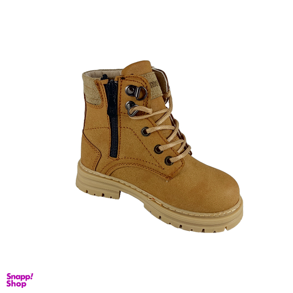 بوت پسرانه طرح Caterpillar کد CT22 رنگ نسکافه ای