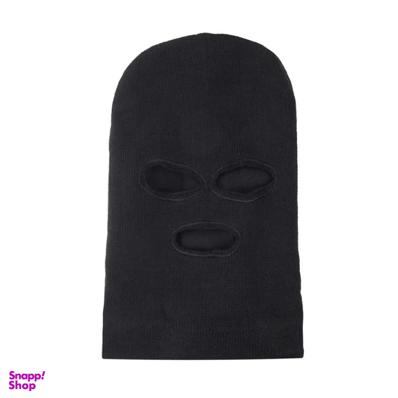 کلاه فیس بافت داخل خزدار مدل چشم و دهان