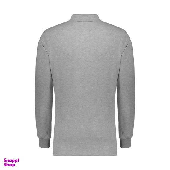 پولوشرت آستین بلند مردانه مدل GD-s-9597649 رنگ طوسی