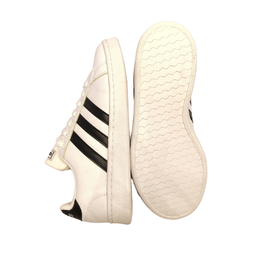 کفش ونس مردانه طرح آدیداس گرند کورت کد B759 رنگ سفید مشکی