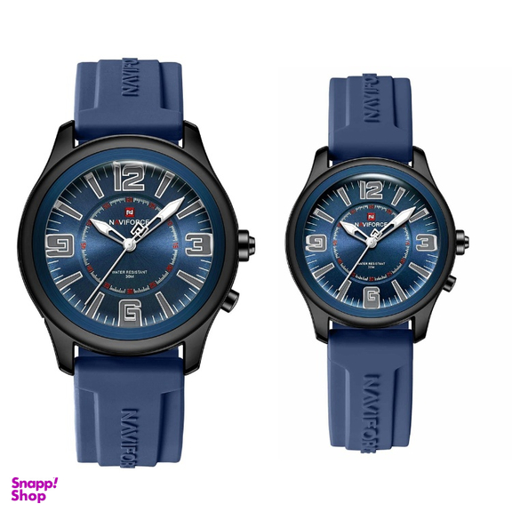 ست ساعت مچی عقربه‌ ای زنانه و مردانه نیوی فورس مدل NF9256