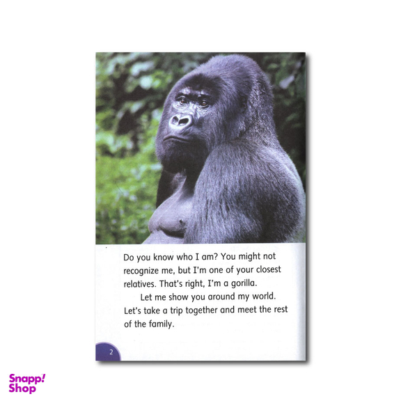 کتاب Go Gorillas Go سری Dolphin Readers اثر Fiona Kenshole انتشارات آکسفورد