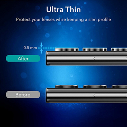 محافظ لنز دوربین بوف مدل ClrFilm مناسب برای گوشی موبایل سامسونگ Galaxy S22 Ultra