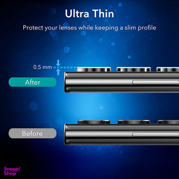 محافظ لنز دوربین بوف مدل ClrFilm مناسب برای گوشی موبایل سامسونگ Galaxy S22 Ultra