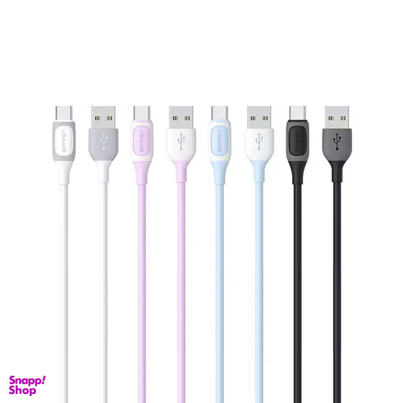 کابل شارژ USB به TypeC یوسمز مدل US-SJ596 به طول یک متر