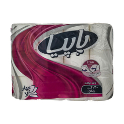 دستمال توالت پاپیا مدل 4 لایه بسته 24 عددی