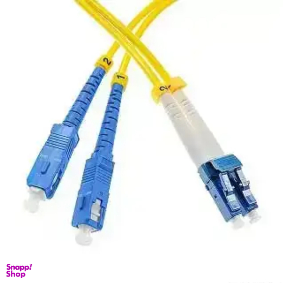 پچ کورد فیبر نوری پنج متری داپلکس مدل SC / LC UPC