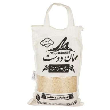 برنج دودی ممتاز مهماندوست وزن 2.5 کیلوگرم