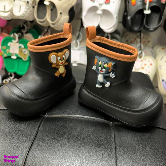 بوت پسرانه مدل تام جری ویانزا رنگ مشکی