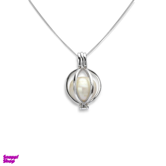 گردنبند دخترانه مدل مروارید عشق کد 2850
