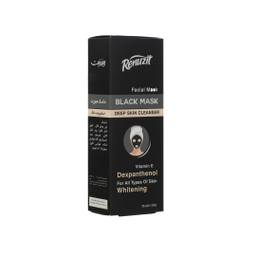 ماسک صورت رینو زیت مدل Black Deep حجم 75 میلی لیتر