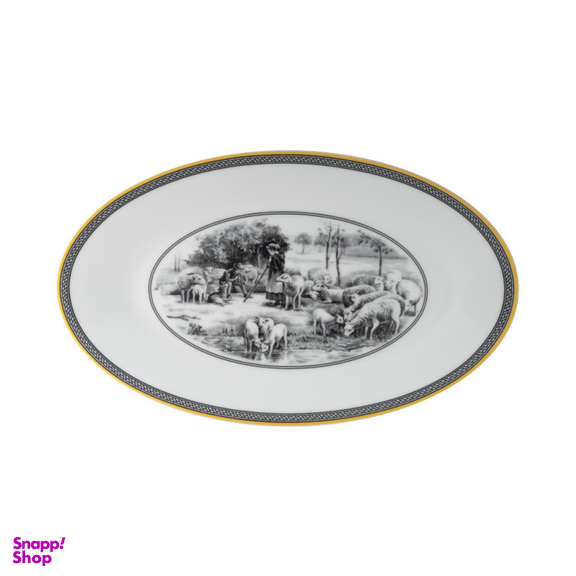 دیس چینی زرین ایران مدل ایتالیا 24 ویلیج درجه عالی