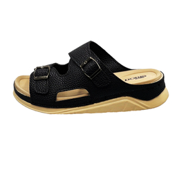 صندل زنانه دوریس مدل شهبانو طبی رنگ مشکی