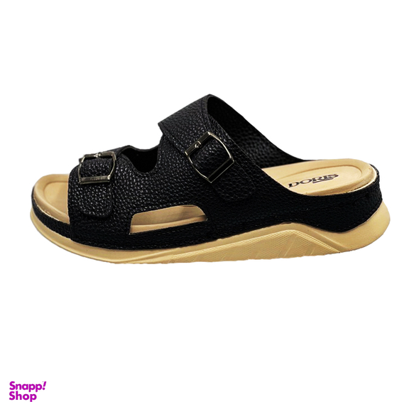 صندل زنانه دوریس مدل شهبانو طبی رنگ مشکی