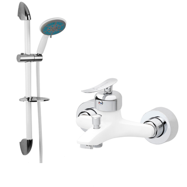 شیر حمام حکمت نشان مدل چکاوک کد SK به همراه علم دوش