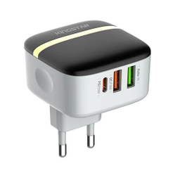 شارژر دیواری 32 وات کینگ استار مدل KW196 PD به همراه کابل USB-C