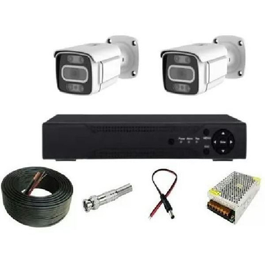 دوربین مداربسته دید در شب رنگی مدل Night Vision مجموعه 7 عددی