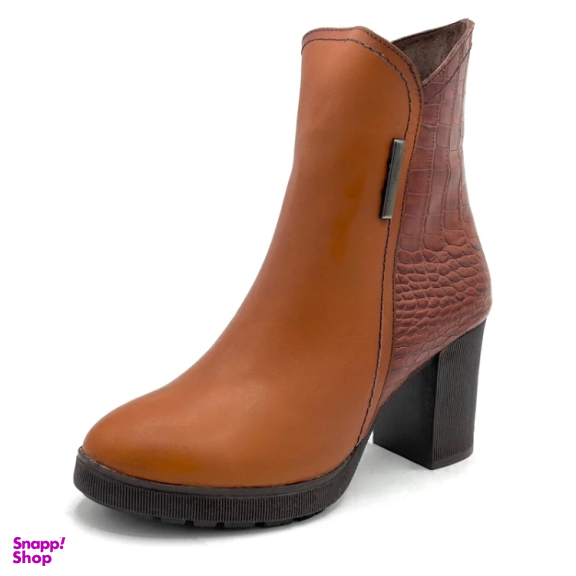 نیم بوت زنانه سی ینا کد 1276 رنگ عسلی