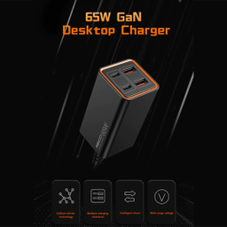 پاور هاب سوپر فست شارژ 65 وات رسی مدل RC37 65W GaN