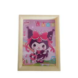 نقاشی الماسی طرح کرومی مدل قابدار کد5