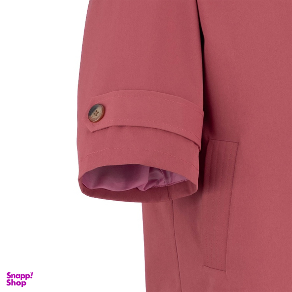 بارانی زنانه السانا مدل راوش کد 230516 رنگ صورتی