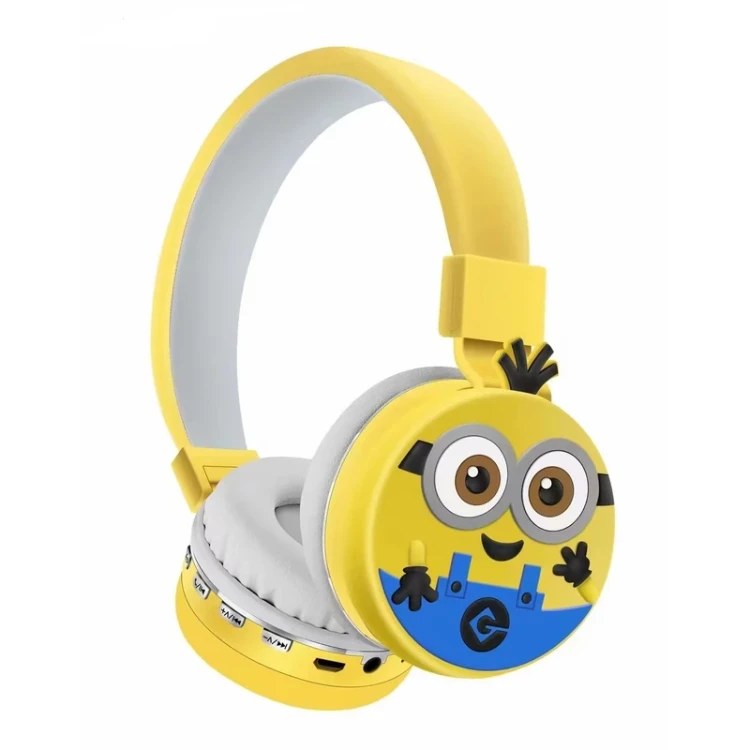 هدست بی سیم طرح مینیون مدل AH-806W